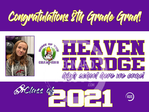 Heaven Hardge Brock Elliott Yard Sign